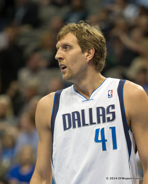 Dirk Nowitzki. Photo by George Walker for DFWsportsonline.com